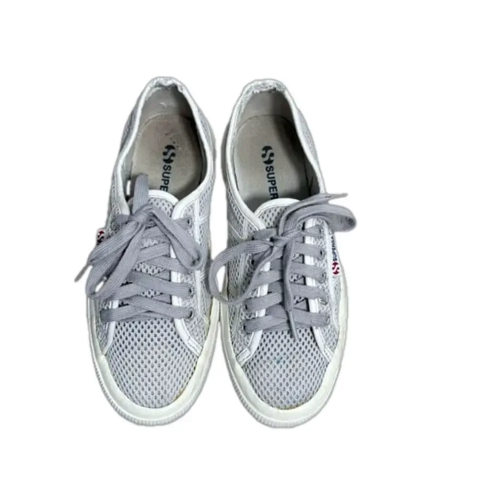 Superga light Gray  Mesh Sneakers